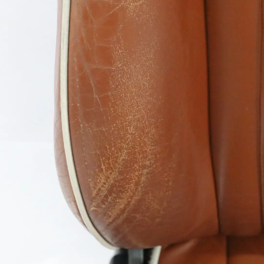 Mini R52 Convertible Front Right O/S Seat Leather Sidewalk Malt Brown - SKU 9128205-1 - Part number 9128205