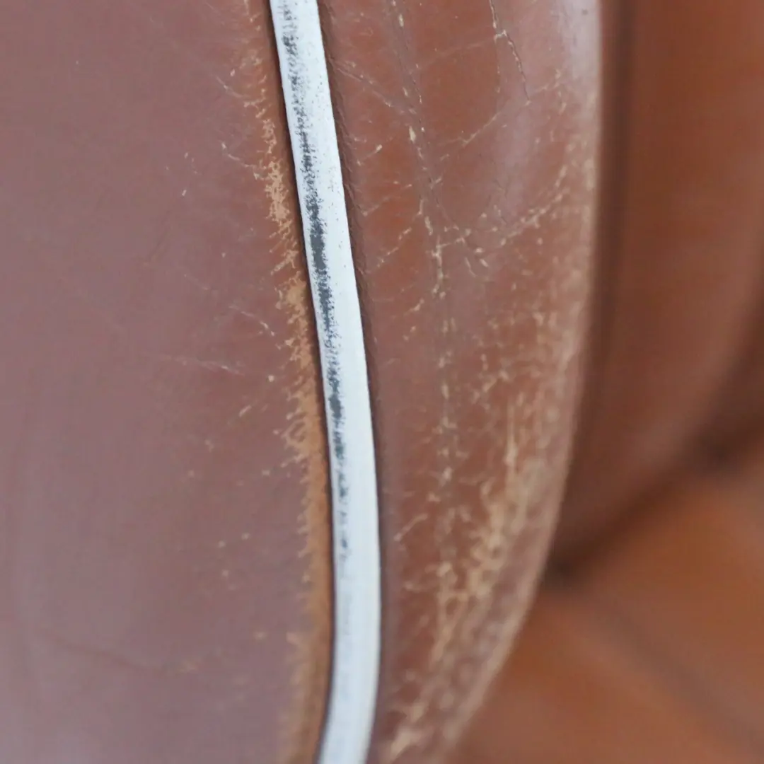 Mini R52 Convertible Front Right O/S Seat Leather Sidewalk Malt Brown - SKU 9128205-1 - Part number 9128205