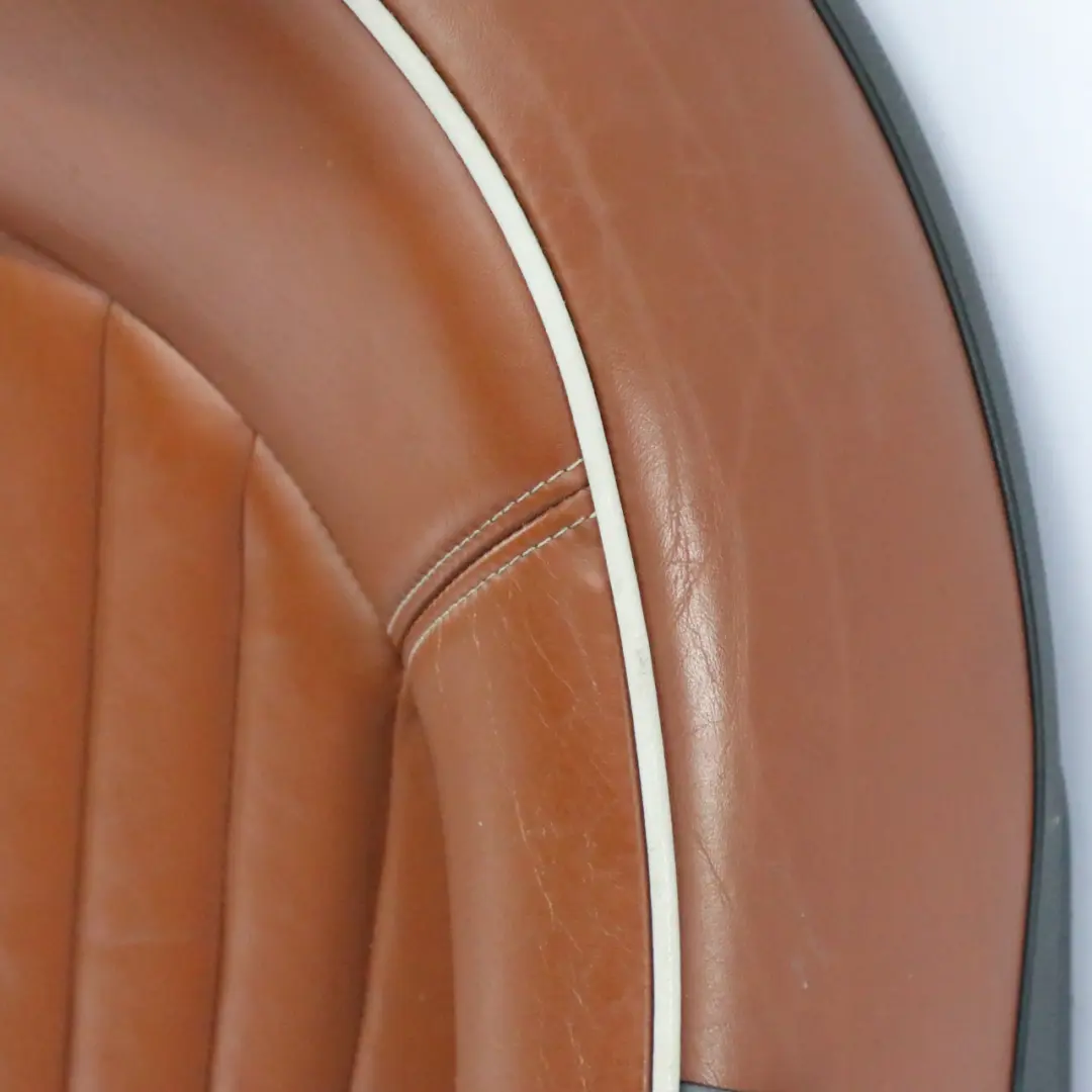Front Right O/S Seat Leather Sidewalk Malt Brown to Mini R52 Convertible with Part number 9128205 Mini R52 Convertible Front Right O/S Seat Leather Sidewalk Malt Brown - SKU 9128205-1 - Part number 9128205
