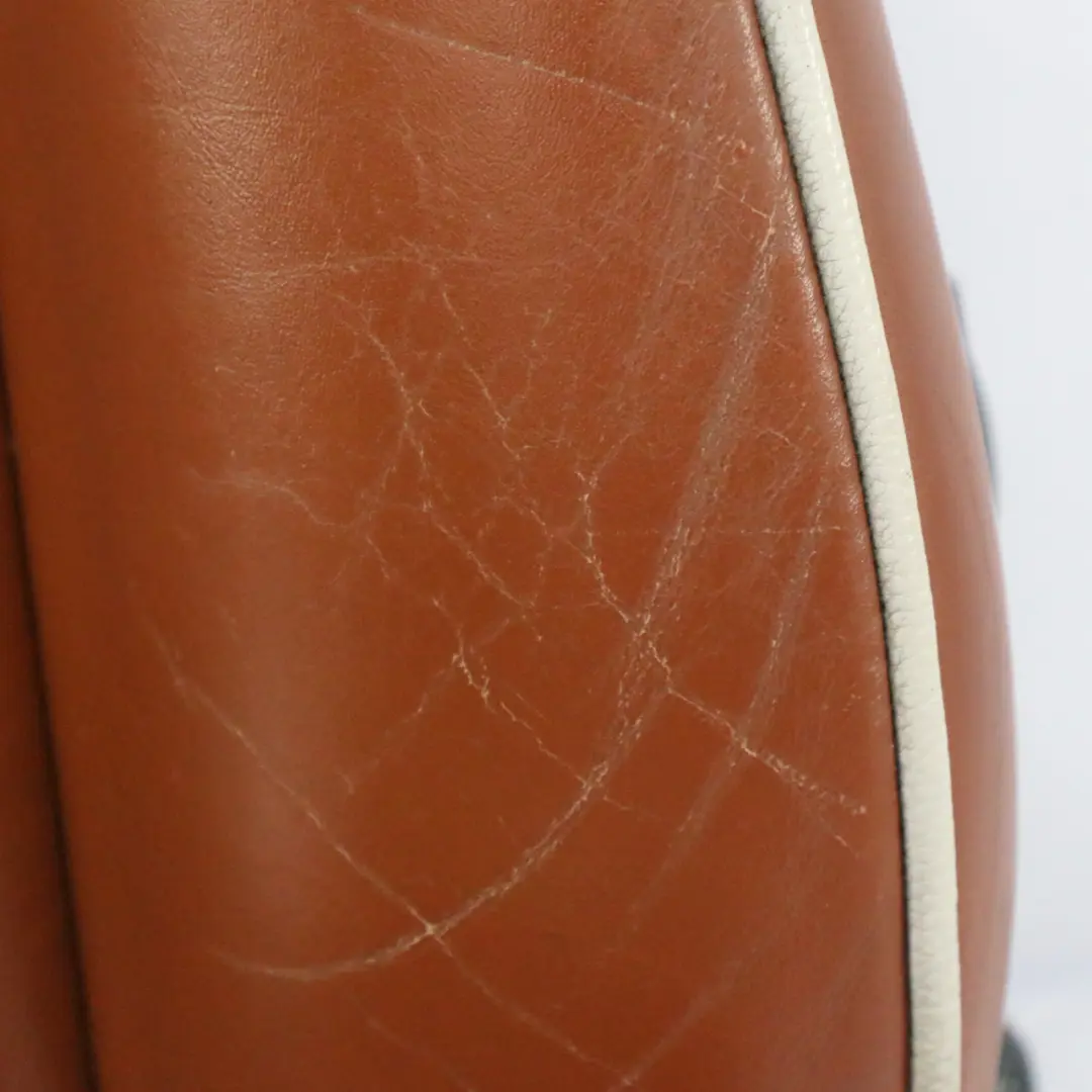 Mini R52 Convertible Front Right O/S Seat Leather Sidewalk Malt Brown - SKU 9128205-1 - Part number 9128205