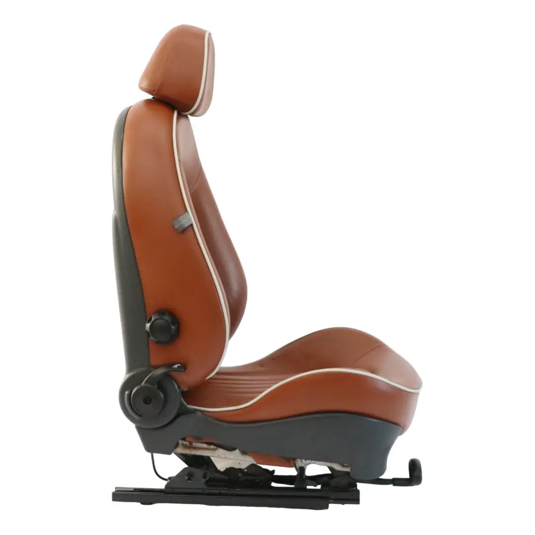 Front Left N/S Seat Sidewalk English Malt Brown Interior to Mini R52 with Part number 9128205 Mini R52 Front Left N/S Seat Sidewalk English Malt Brown Interior - SKU 9128205-2 - Part number 9128205