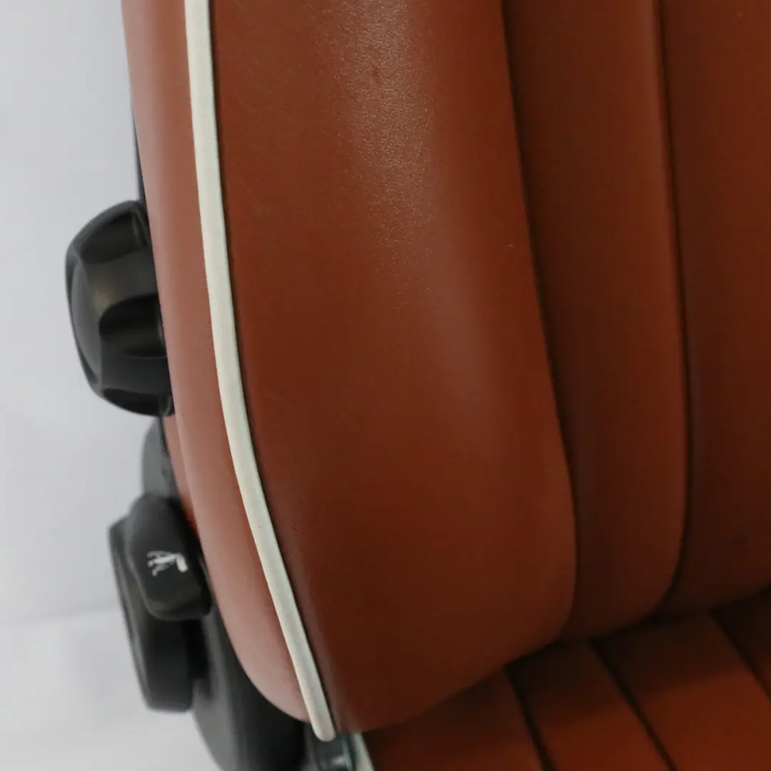 Front Left N/S Seat Sidewalk English Malt Brown Interior to Mini R52 with Part number 9128205 Mini R52 Front Left N/S Seat Sidewalk English Malt Brown Interior - SKU 9128205-2 - Part number 9128205