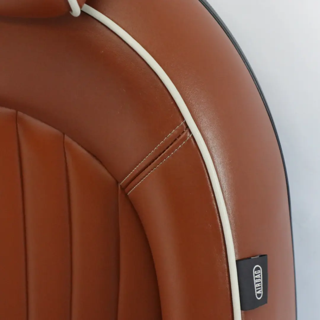 Front Left N/S Seat Sidewalk English Malt Brown Interior to Mini R52 with Part number 9128205 Mini R52 Front Left N/S Seat Sidewalk English Malt Brown Interior - SKU 9128205-2 - Part number 9128205