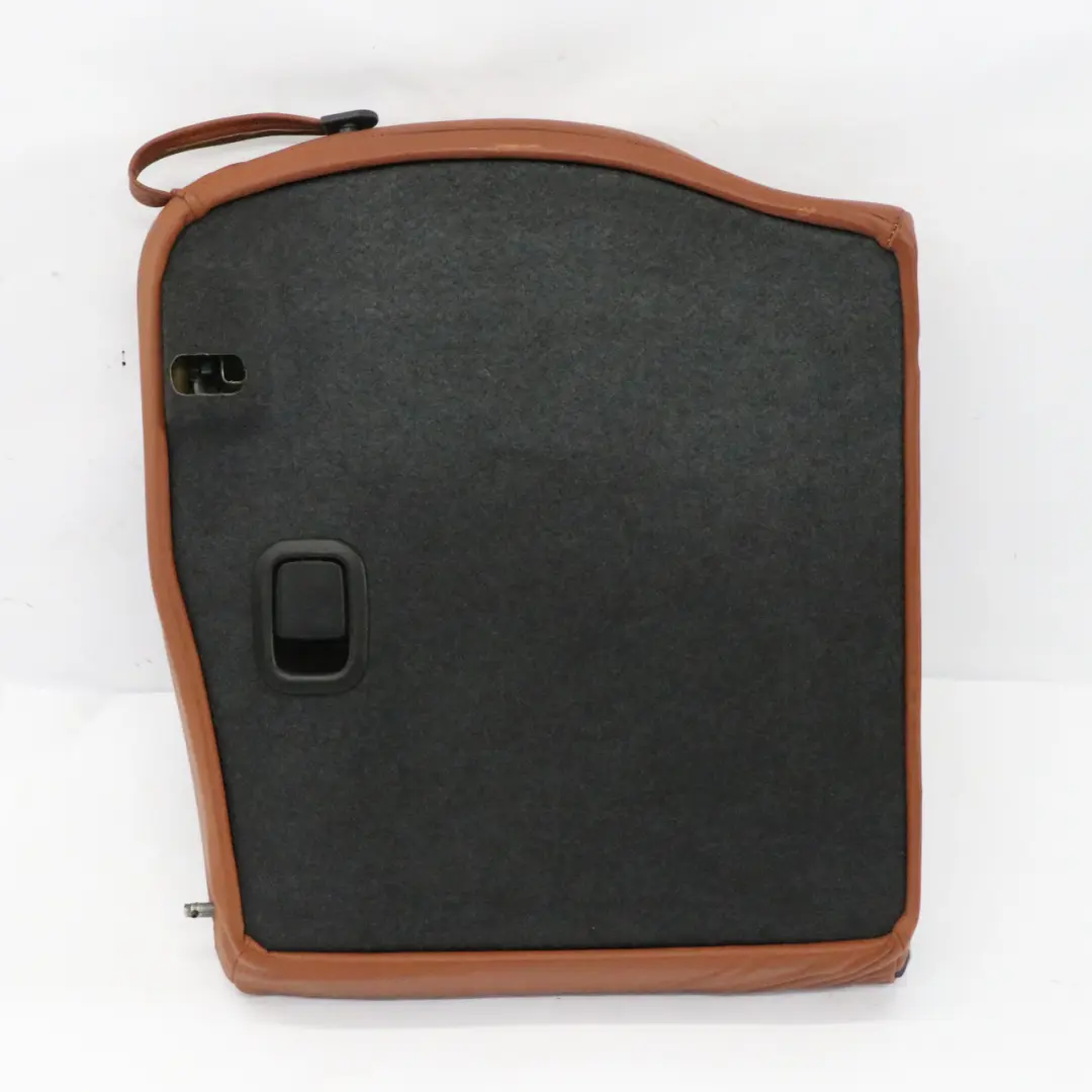 Backrest Mini Cooper R52 Cabrio Rear Seat Left Leather Malt Brown to with Part number 9128625 Backrest Mini Cooper R52 Cabrio Rear Seat Left Leather Malt Brown - SKU 9128625 - Part number 9128625