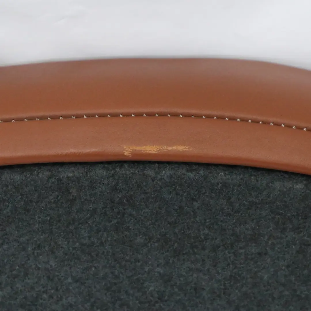  Backrest Mini Cooper R52 Cabrio Rear Seat Left Leather Malt Brown - SKU 9128625 - Part number 9128625