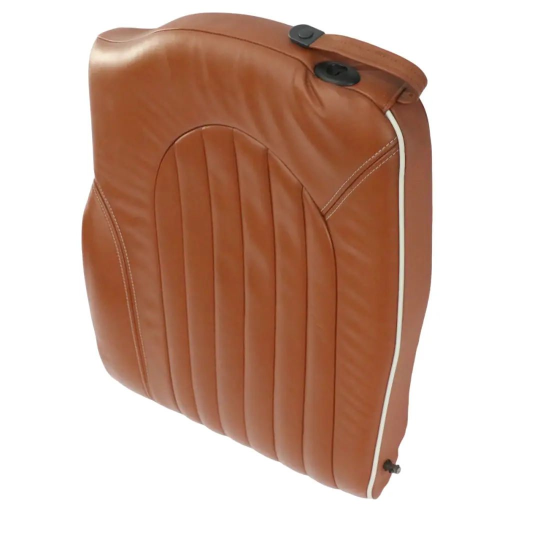 Mini R52 Cabrio Oparcie Kanpay Tył Lewe Skórzane Brązowe Malt Brown - SKU 9128625 - Numer Części 9128625