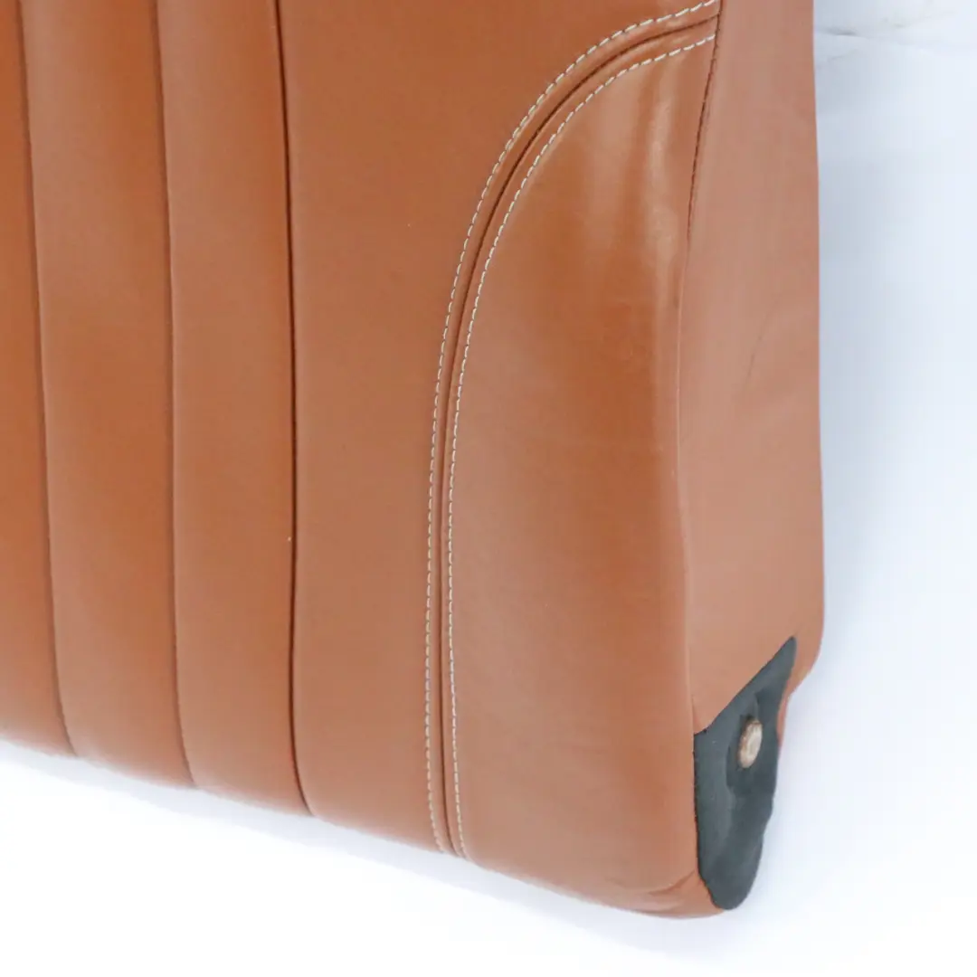 Mini Cabrio R52 Rear Right O/S Seat Backrest Leather English Malt Brown - SKU 9128626 - Part number 9128626