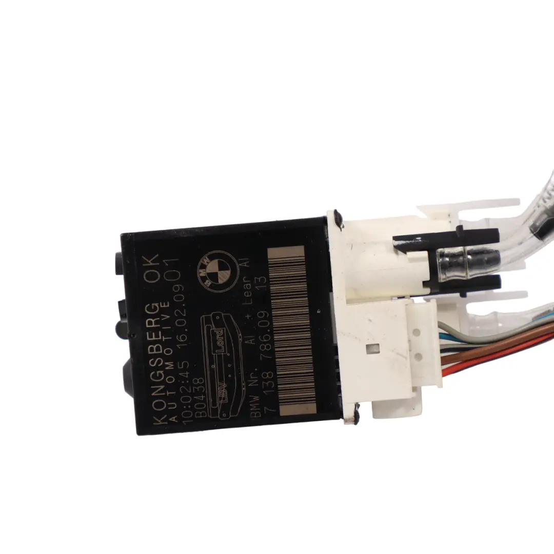 BMW E81 E87 E88 E90 X1 E84 Pompka Lędźwiowa Poduszka Fotela - SKU 7153091-3 - Numer Części 7153091