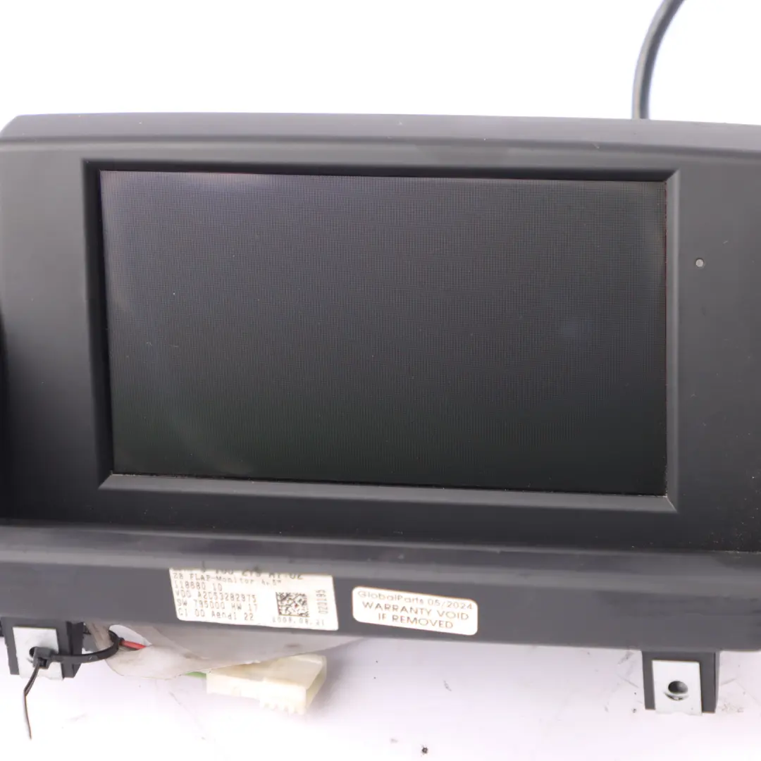 BMW E81 E87 Boardmonitor Zentrale Informationsanzeige Bildschirm Steuergerät - SKU 9166279 - Teilenummer 9166279