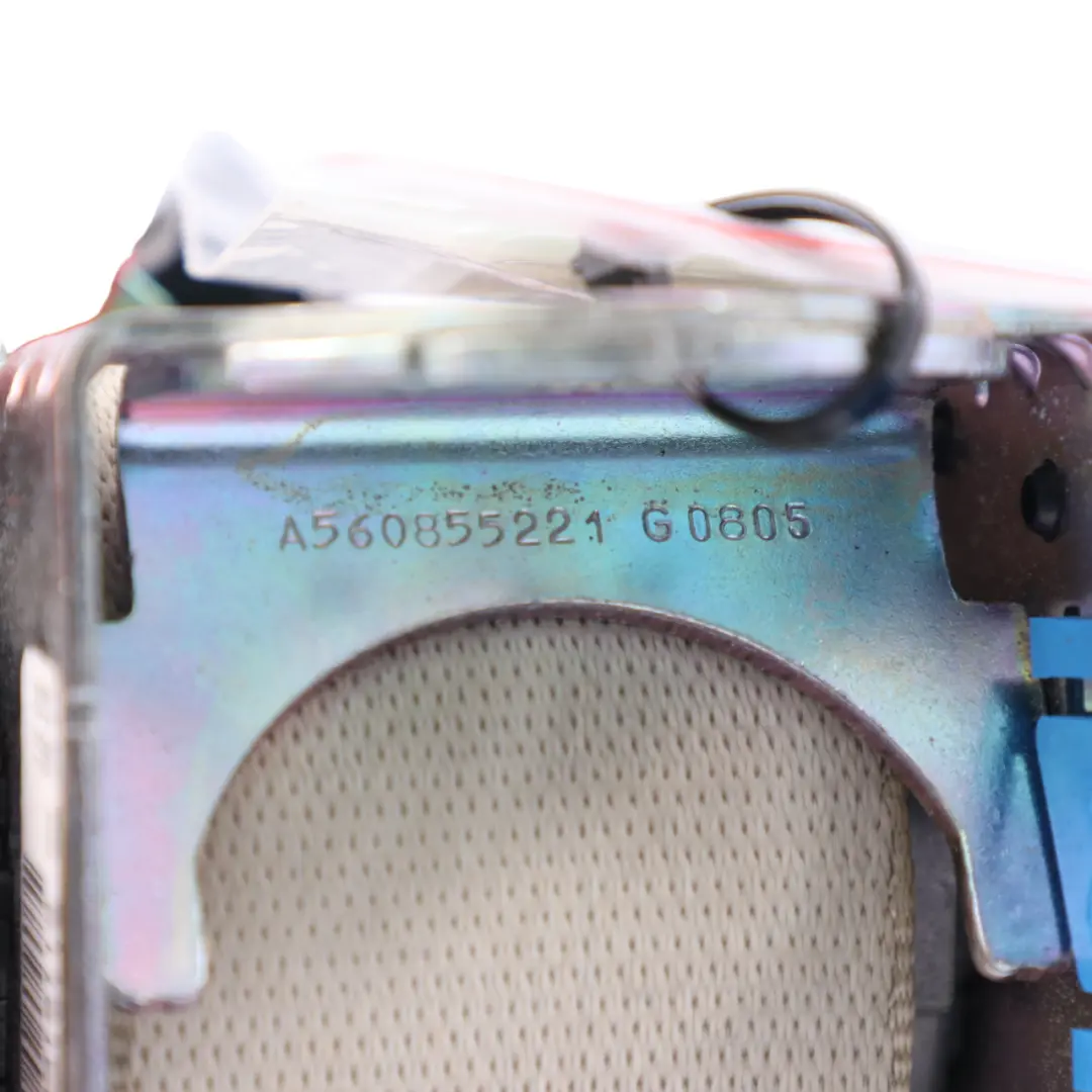 BMW E93 Convertible Front Seat Belt Upper Left N/S Cream Beige 6065400 - SKU 9190213 - Part number  9190213