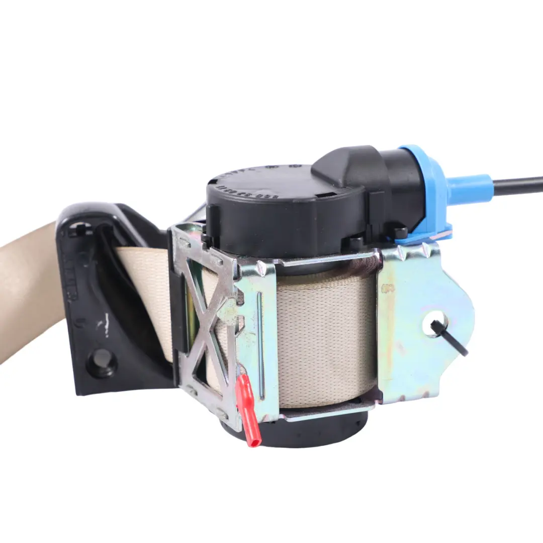 Front Seat Belt Upper Left N/S Cream Beige 6065400 to BMW E93 Convertible with Part number 9190213 BMW E93 Convertible Front Seat Belt Upper Left N/S Cream Beige 6065400 - SKU 9190213 - Part number 9190213