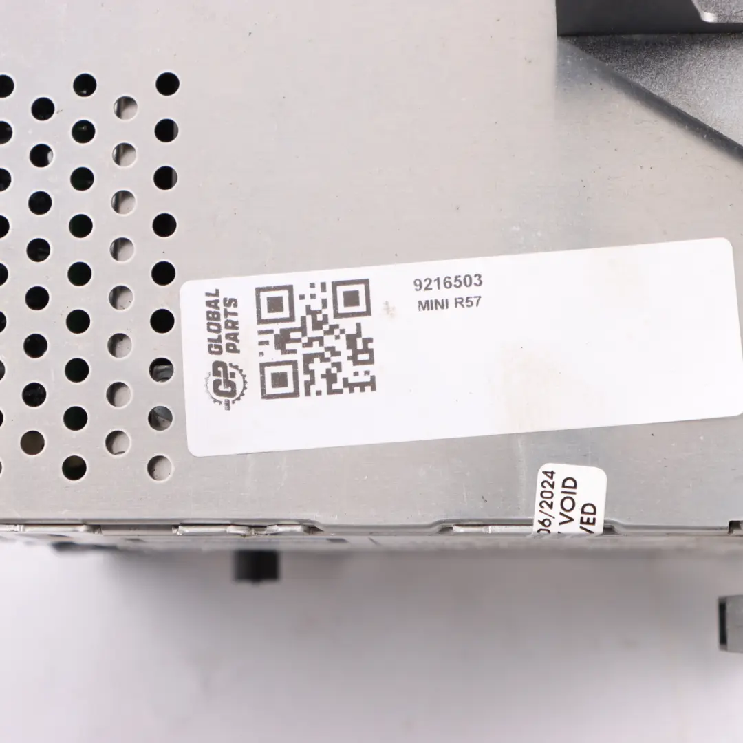 Radio Sat Nav Navigation System Head Unit to Mini R55 R56 R57 with Part number 9216503 Mini R55 R56 R57 Radio Sat Nav Navigation System Head Unit - SKU 9216503 - Part number 9216503