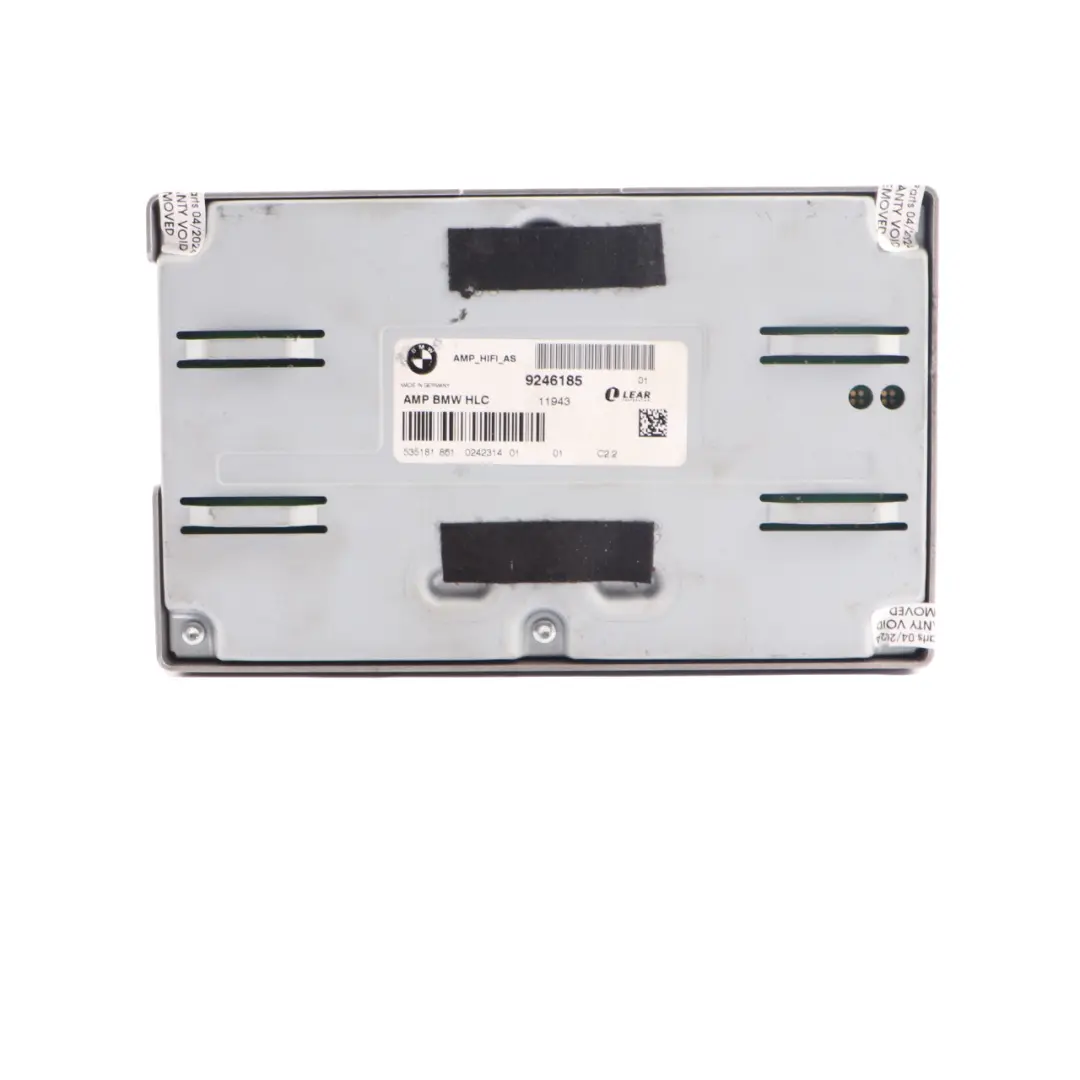  Hifi Amplifier BMW E91 Touring Speaker System Control Unit Module - SKU 9246185 - Part number 9246185