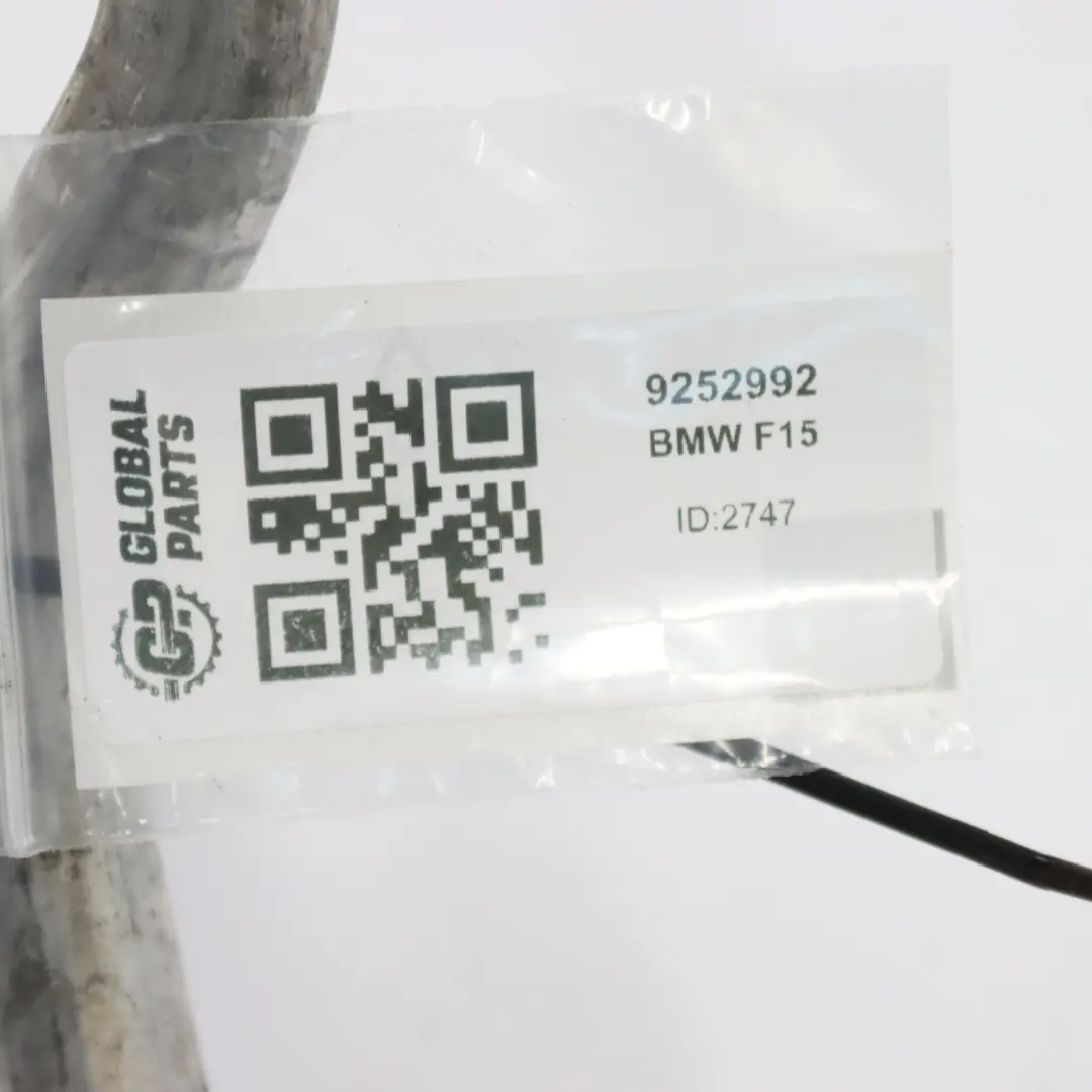  Tuyau de climatisation BMW X5 F15 Aspiration Compresseur Evaporateur - SKU 9252992 - Numéro de pièce 9252992