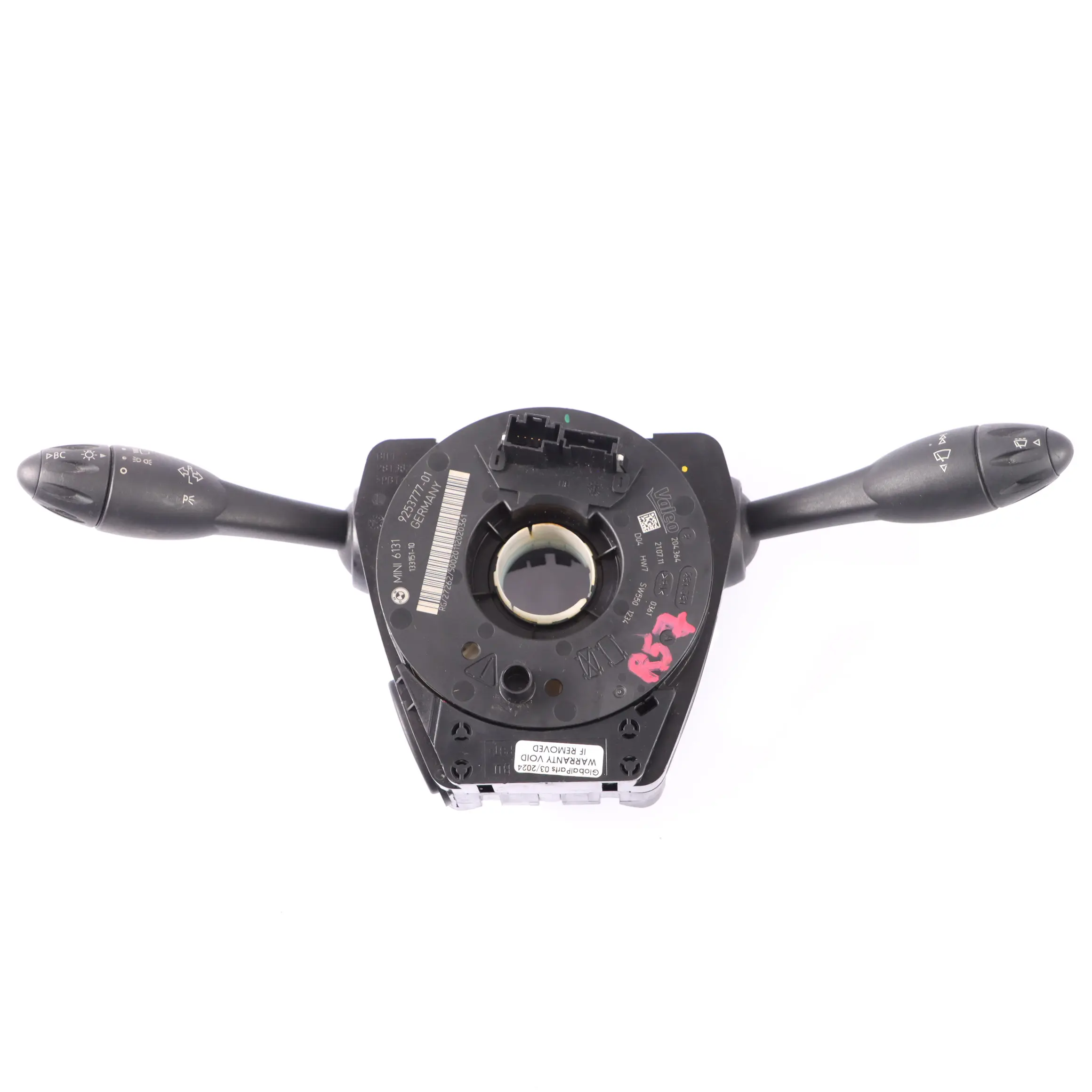 Mini Cooper R57 R58 R59 Interruttore colonna sterzo cluster stelo 9253777