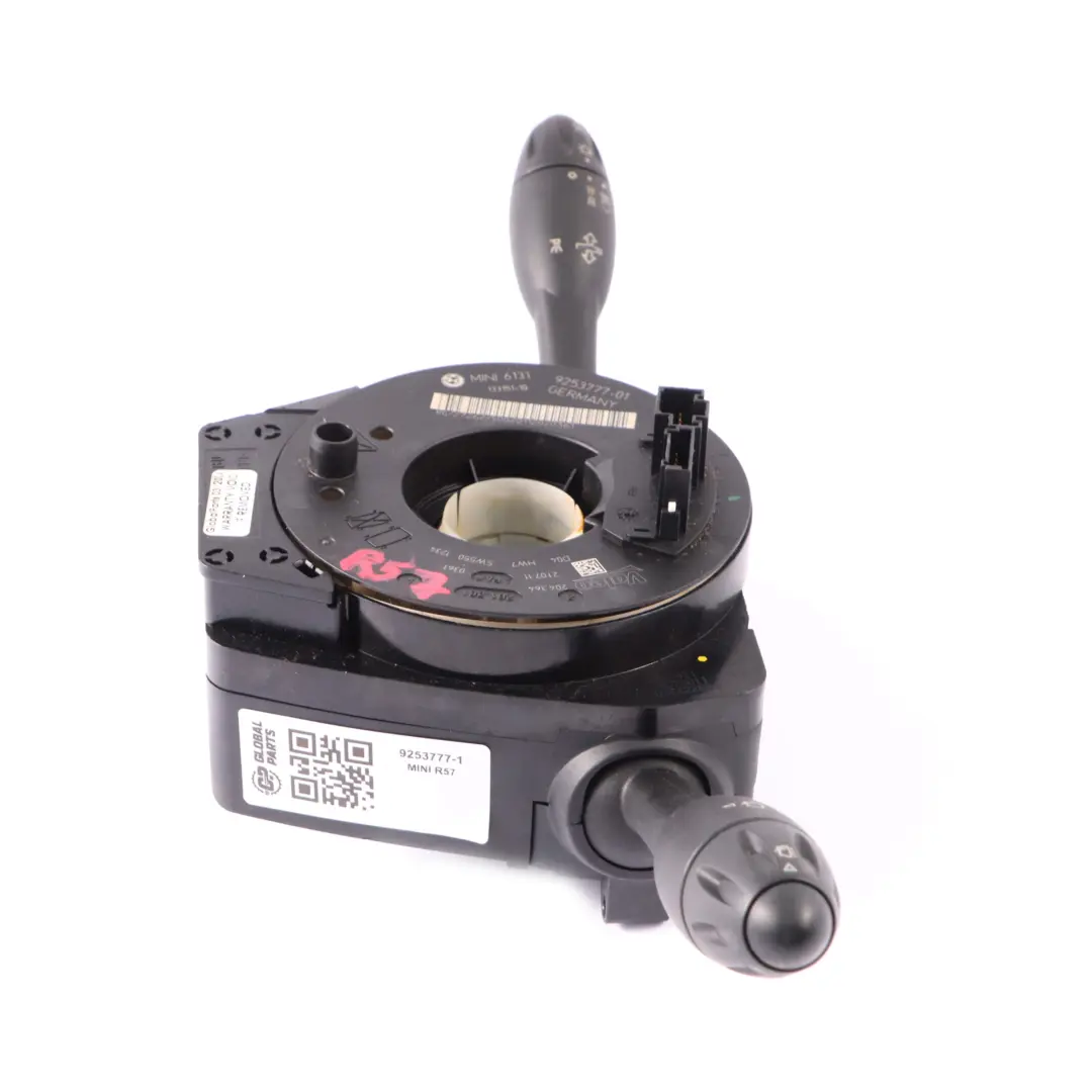 Mini Cooper R57 R58 R59 Columna dirección Cluster Limpiaparabrisas Stalk - SKU 9253777-1 - Número de pieza 9253777