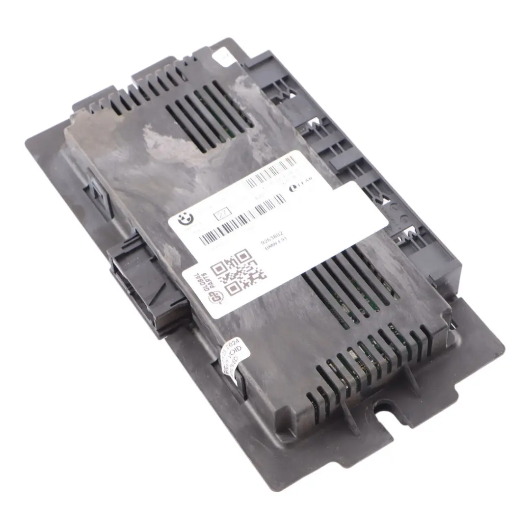 Lights Module BMW E90 E91 E92 E93 Footwell Control Module to with Part number 9263802 Lights Module BMW E90 E91 E92 E93 Footwell Control Module - SKU 9263802 - Part number 9263802