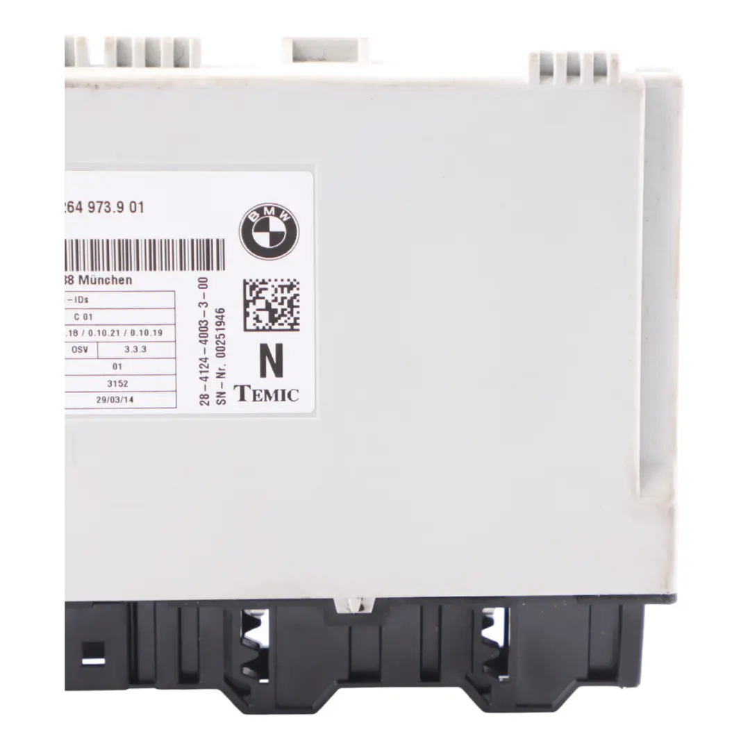 Seat module BMW X5 E70 Seat Control Unit Module ECU - SKU 9264973 - Part number 9264973