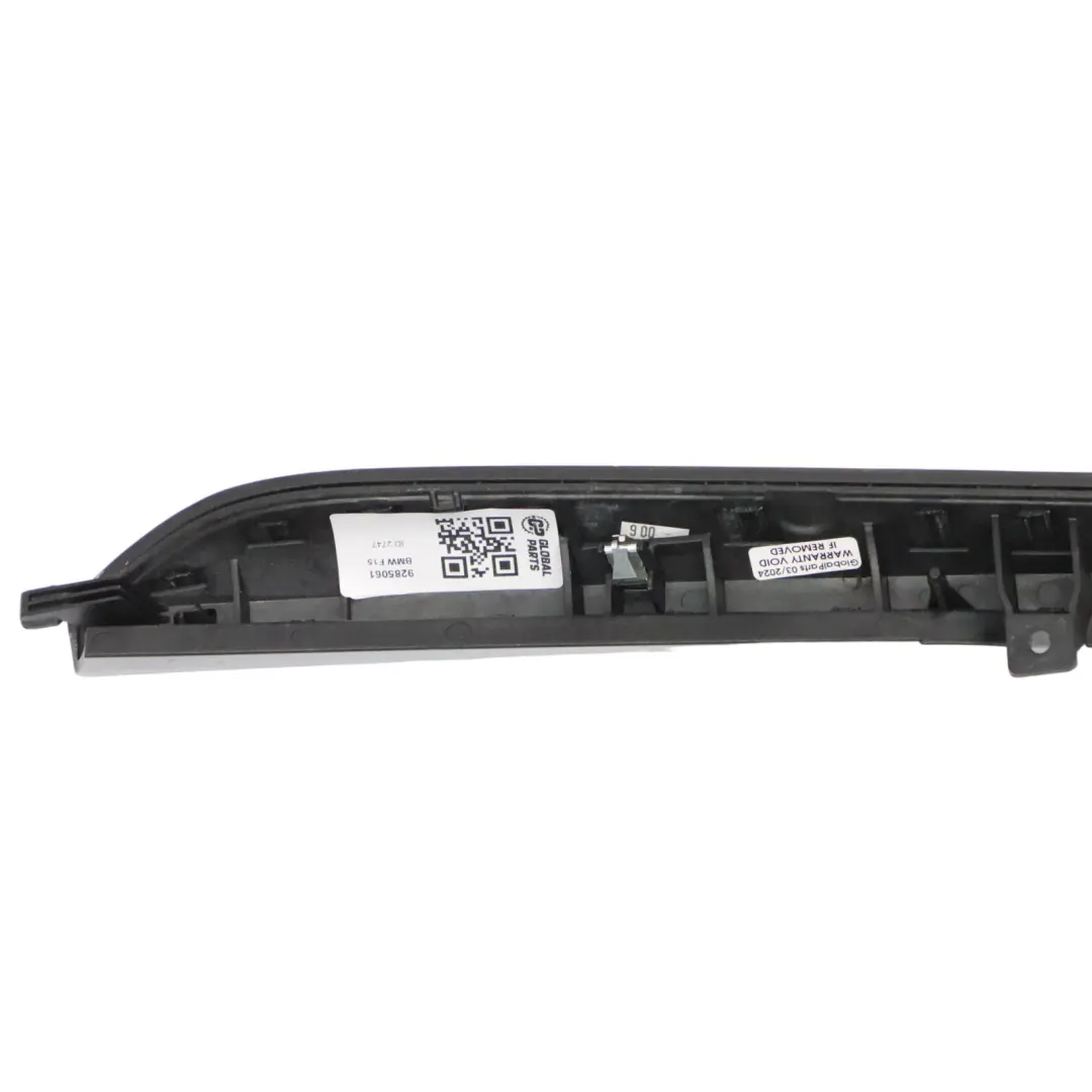 BMW X5 F15 Centre Console Trim Strip Left N/S Cover Fine Wood Oak - SKU 9285061 - Part number 9285061