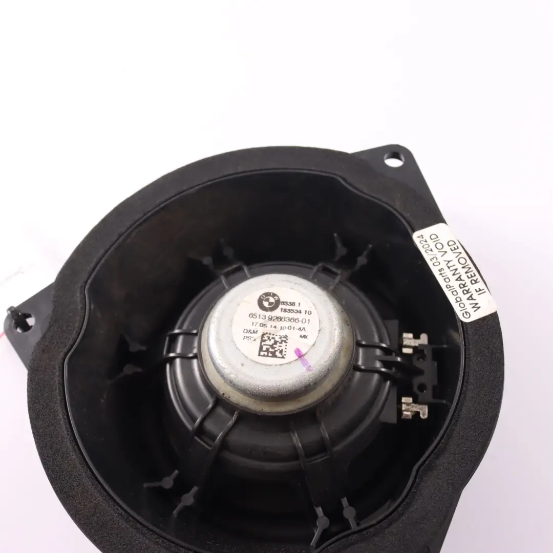  Speaker BMW X5 F15 Door Card Front Rear Right Left Mid Range Speaker HiFi - SKU 9286366 - Part number 9286366