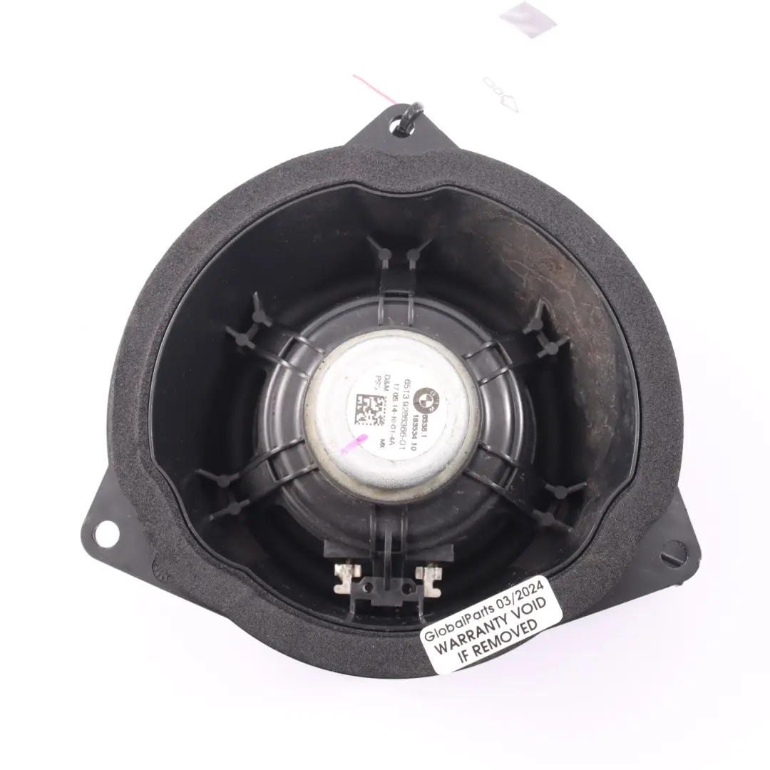  Altavoz BMW F15 Tarjeta Puerta Delantera Trasera Derecha Izquierda Gama Media - SKU 9286366 - Número de pieza 9286366