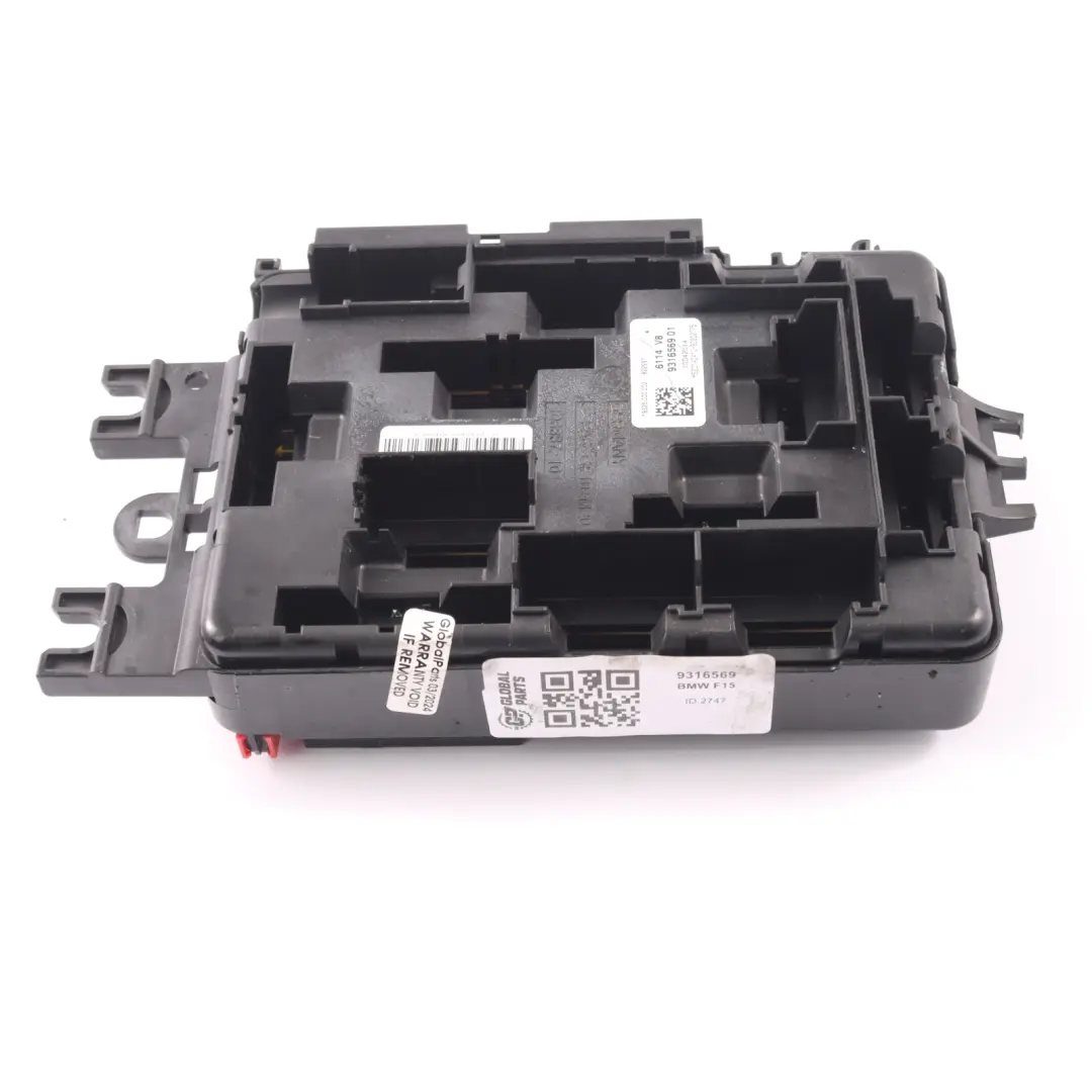 BMW X5 F15 Caja De Fusibles Trasera Relé Módulo Unidad De Control - SKU 9316569 - Número de pieza 9316569