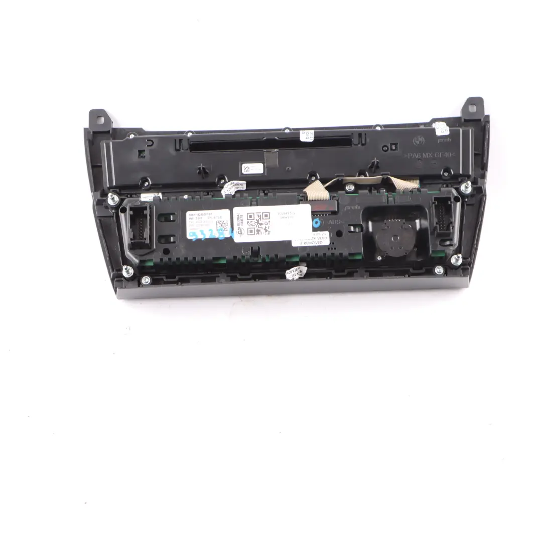  Pannello aria condizionata BMW F10 F11 Radio Interruttore Climatizzatore 9306153 - SKU 9328425-3 - Numero di parte 9328425