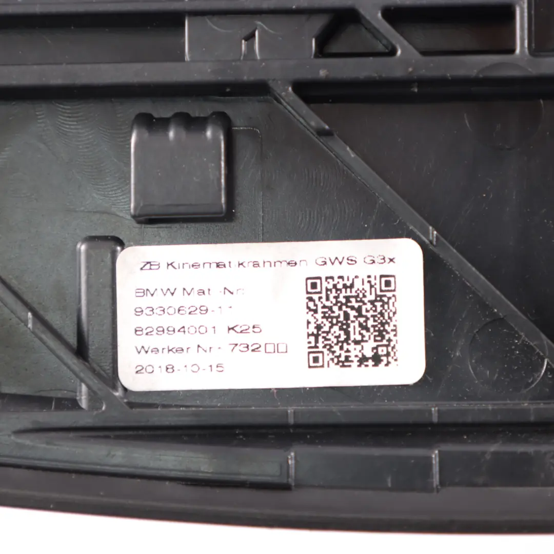  Consola Central BMW G30 Apoyabrazos Bandeja Caja Soporte - SKU 9330629 - Número de pieza 9330629