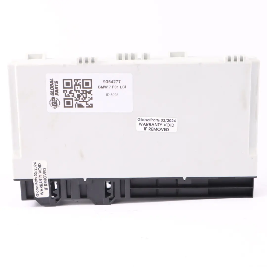 Module de siège Module de contrôle des sièges avant Temic pour BMW F01 LCI à propos du numéro de pièce 9354277 BMW F01 LCI Module de siège Module de contrôle des sièges avant Temic - SKU 9354277 - Numéro de pièce 9354277