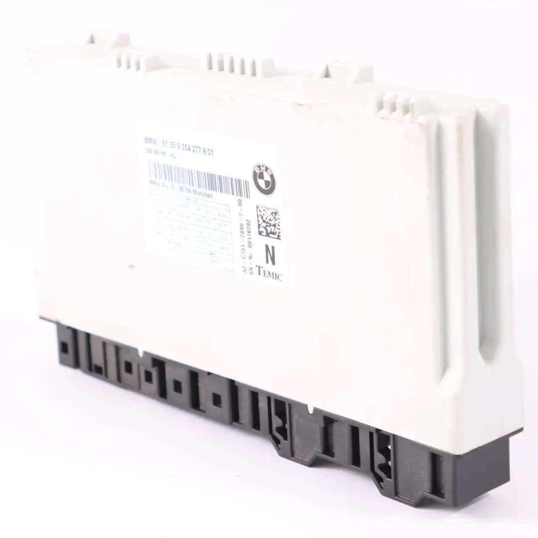 Sitzmodul Vordersitz Steuermodul Einheit Temic für BMW F01 LCI mit Teilenummer 9354277 BMW F01 LCI Sitzmodul Vordersitz Steuermodul Einheit Temic - SKU 9354277 - Teilenummer 9354277