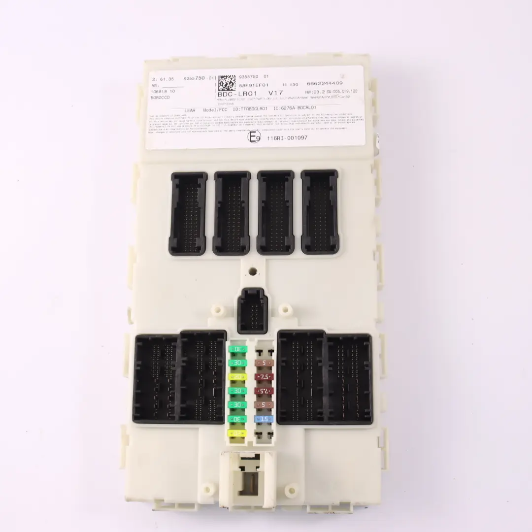  BDC Module BMW X5 F15 Body Domain Controller BDC Unit - SKU 9355750 - Part number 9355750