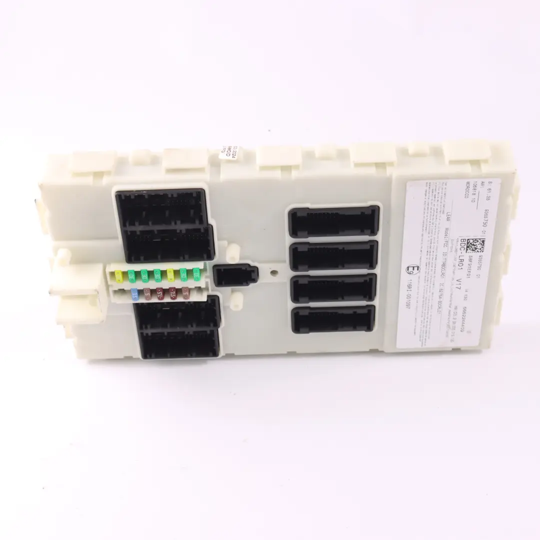 BDC Module BMW X5 F15 Body Domain Controller BDC Unit to with Part number 9355750 BDC Module BMW X5 F15 Body Domain Controller BDC Unit - SKU 9355750 - Part number 9355750