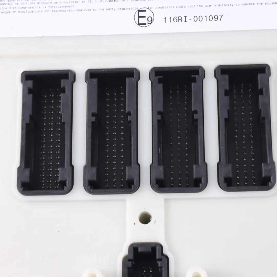 Módulo BDC BMW X5 F15 Cuerpo Controlador de dominio BDC Unidad para con número de pieza 9355750 Módulo BDC BMW X5 F15 Cuerpo Controlador de dominio BDC Unidad - SKU 9355750 - Número de pieza 9355750