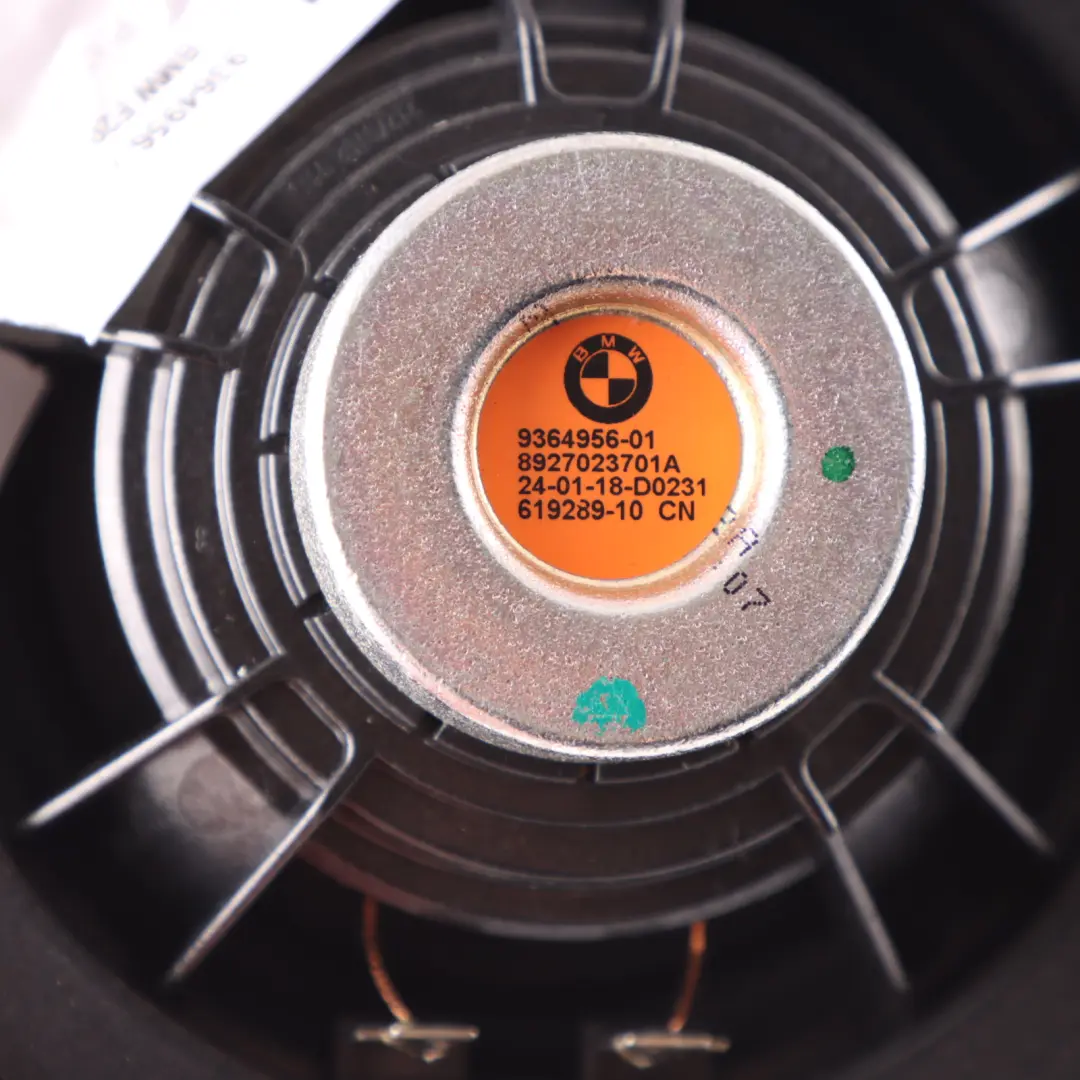 Front Speaker BMW F20 F21 F30 Door Mid Range Speaker Harman Kardon to with Part number 9364956 Front Speaker BMW F20 F21 F30 Door Mid Range Speaker Harman Kardon - SKU 9364956-2 - Part number 9364956
