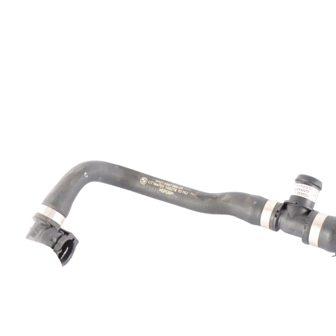 B38X Tubo Retorno Refrigerante Agua para BMW F45 Active Tourer Mini F60 con número de pieza 9367389 BMW F45 Active Tourer Mini F60 B38X Tubo Retorno Refrigerante Agua - SKU 9367389 - Número de pieza 9367389
