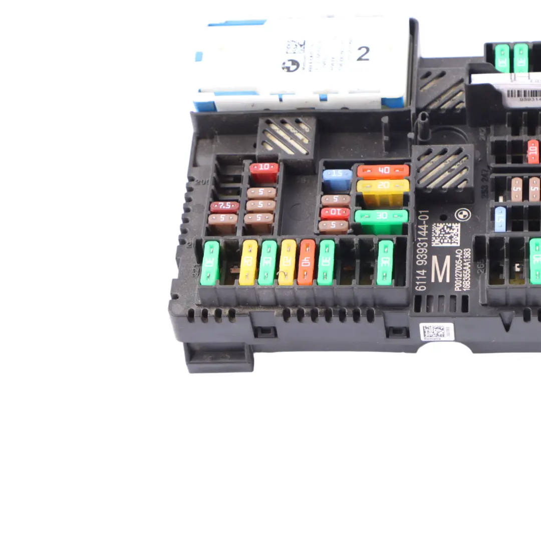 Sicherungskasten Stromverteilung Steuereinheit Box Hinten für BMW G11 G30 mit Teilenummer 9393144 BMW G11 G30 Sicherungskasten Stromverteilung Steuereinheit Box Hinten - SKU 9393144 - Teilenummer 9393144