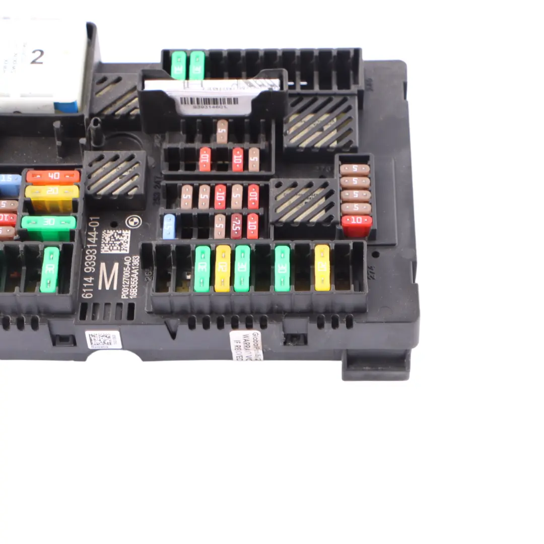 BMW G11 G30 Sicherungskasten Stromverteilung Steuereinheit Box Hinten - SKU 9393144 - Teilenummer 9393144