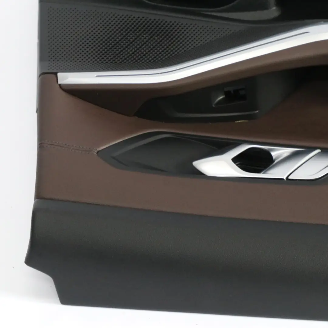 Panneau de porte BMW G20 G21 Garniture de porte arrière gauche Mokka pour à propos du numéro de pièce 9460693 Panneau de porte BMW G20 G21 Garniture de porte arrière gauche Mokka - SKU 9460693 - Numéro de pièce 9460693