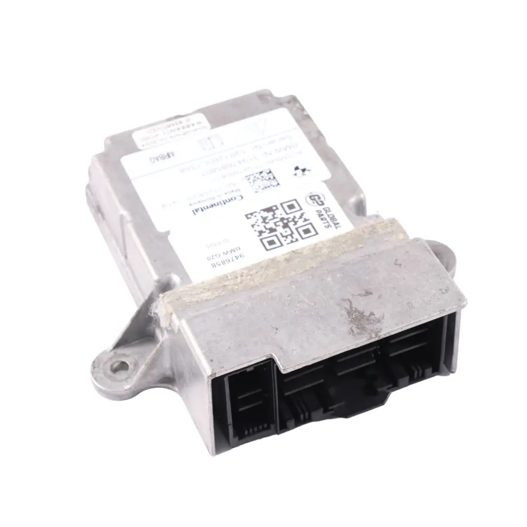 Airbag Module BMW G20 G21 SRS Control Unit Module ECU to with Part number 9476858 Airbag Module BMW G20 G21 SRS Control Unit Module ECU - SKU 9476858 - Part number 9476858
