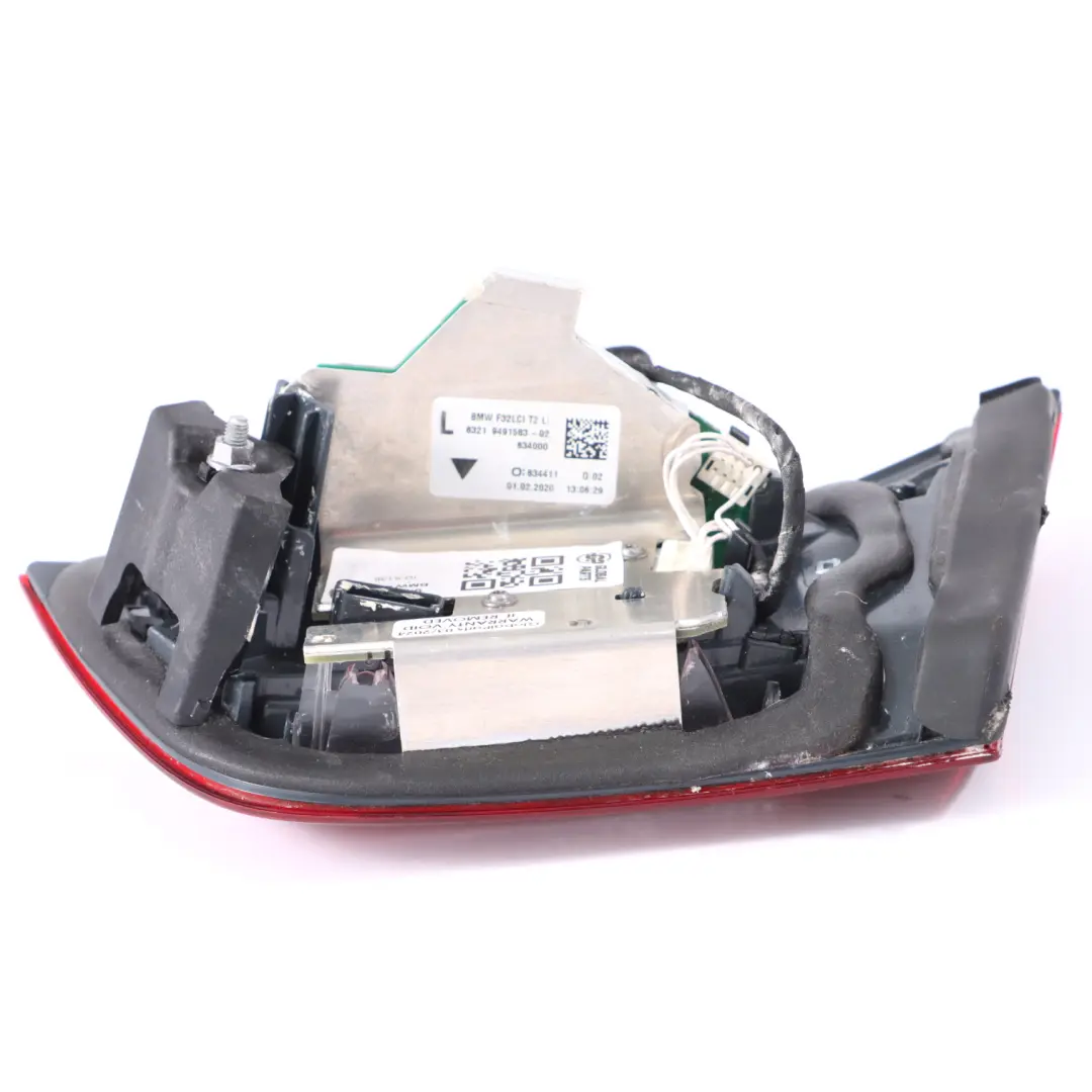 Luz Trasera BMW F32 Black Line Luz Trasera Tapa Maletero Izquierda para con número de pieza 9491583 Luz Trasera BMW F32 Black Line Luz Trasera Tapa Maletero Izquierda - SKU 9491583 - Número de pieza 9491583