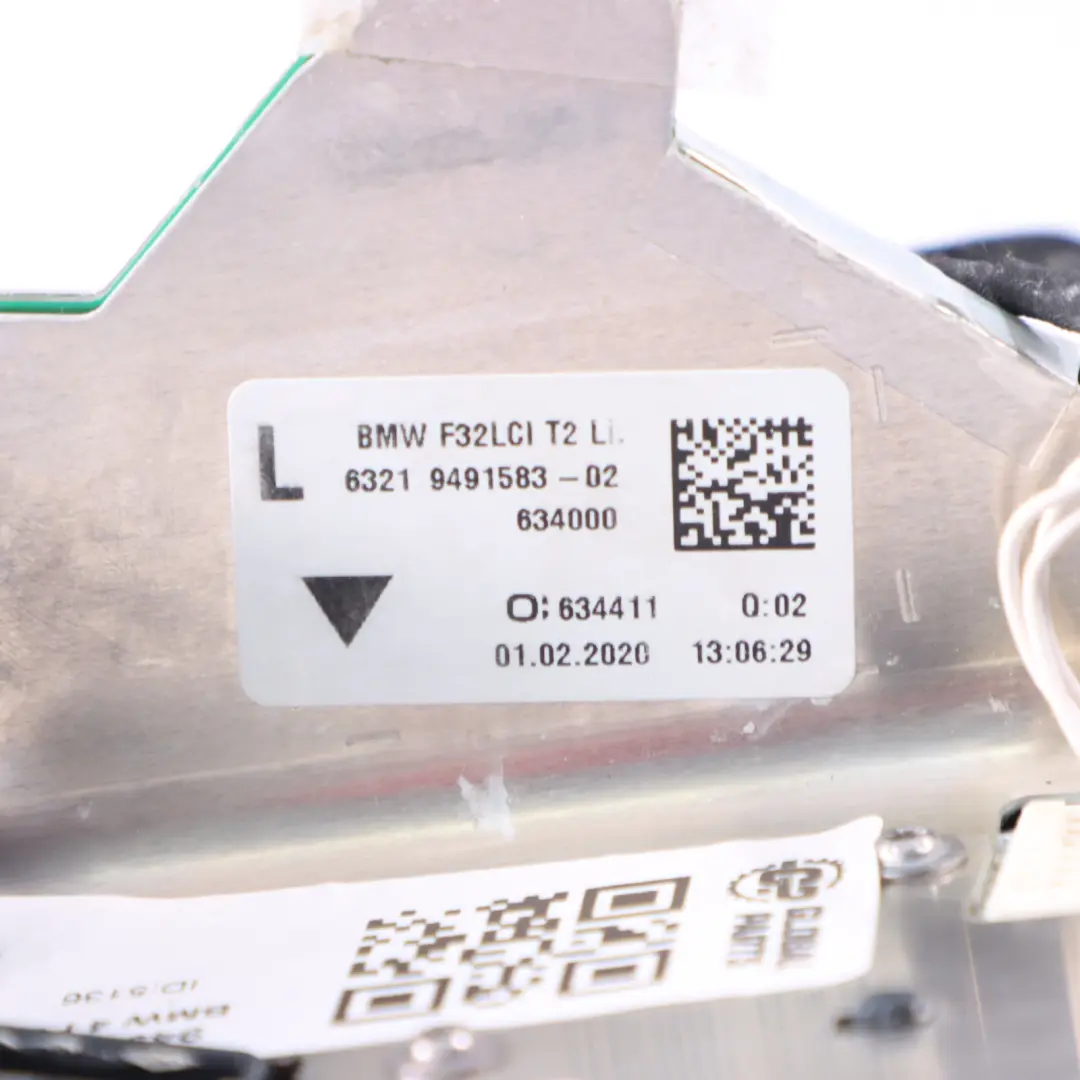  Luz Trasera BMW F32 Black Line Luz Trasera Tapa Maletero Izquierda - SKU 9491583 - Número de pieza 9491583