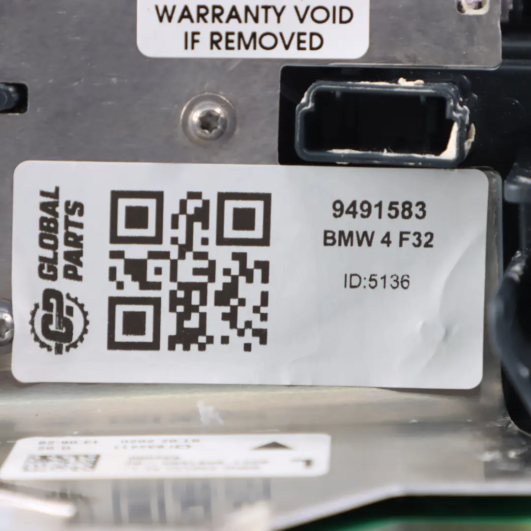  Luz Trasera BMW F32 Black Line Luz Trasera Tapa Maletero Izquierda - SKU 9491583 - Número de pieza 9491583