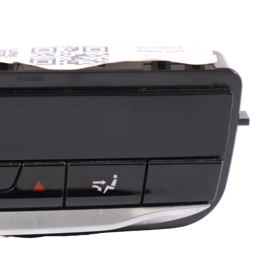 Panel BMW G20 G21 Consola Trasera Interruptor de Aire Acondicionado para AC con número de pieza 9493012 AC Panel BMW G20 G21 Consola Trasera Interruptor de Aire Acondicionado - SKU 9493012 - Número de pieza 9493012