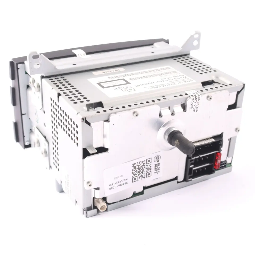 Unidad principal Kia Ceed MK1 ED SW Radio CD Player MP3 RDS Unidad para con número de pieza 96160-1H000 Unidad principal Kia Ceed MK1 ED SW Radio CD Player MP3 RDS Unidad - SKU 96160-1h000 - Número de pieza 96160-1H000