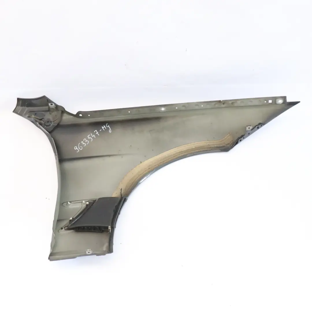 Side Panel Wing Fender Front Left N/S Mineral Grau Metallic - B39 to BMW F34 with Part number 9633547 BMW F34 Side Panel Wing Fender Front Left N/S Mineral Grau Metallic - B39 - SKU 9633547-MG - Part number 9633547