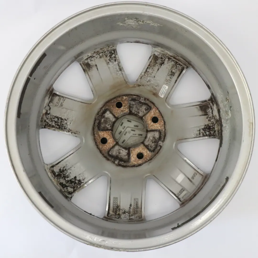  Citroen C3 C4 Silver Alloy Wheel Rim 16" ET:26 6,5J - SKU 9650263980-2 - Part number 9650263980
