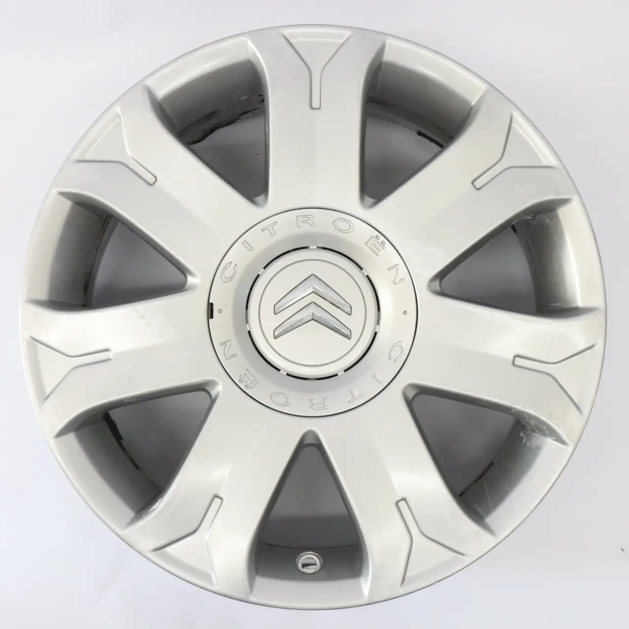 Citroen C3 C4 Argento Cerchio in lega 16" ET:26 6,5J 9650263980