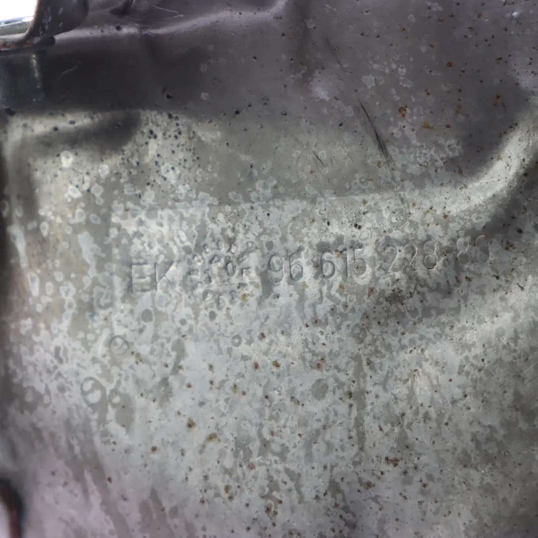 Peugeot Citroen Fiat Diesel 1.6 HDI Placa protección térmica escape - SKU 9661522880 - Número de pieza 9661522880