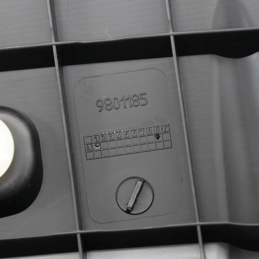 Ladekante Abdeckung Ablagefach Trimmen für Mini Countryman R60 mit Teilenummer 9801185 Mini Countryman R60 Ladekante Abdeckung Ablagefach Trimmen - SKU 9801185-1 - Teilenummer 9801185