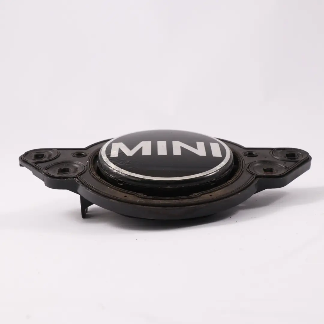 Trunk Lid Holder Emblem Button Tailgate Badge Opening to Mini Cooper R60 R61 with Part number 9802314 Mini Cooper R60 R61 Trunk Lid Holder Emblem Button Tailgate Badge Opening - SKU 9802314-9 - Part number 9802314